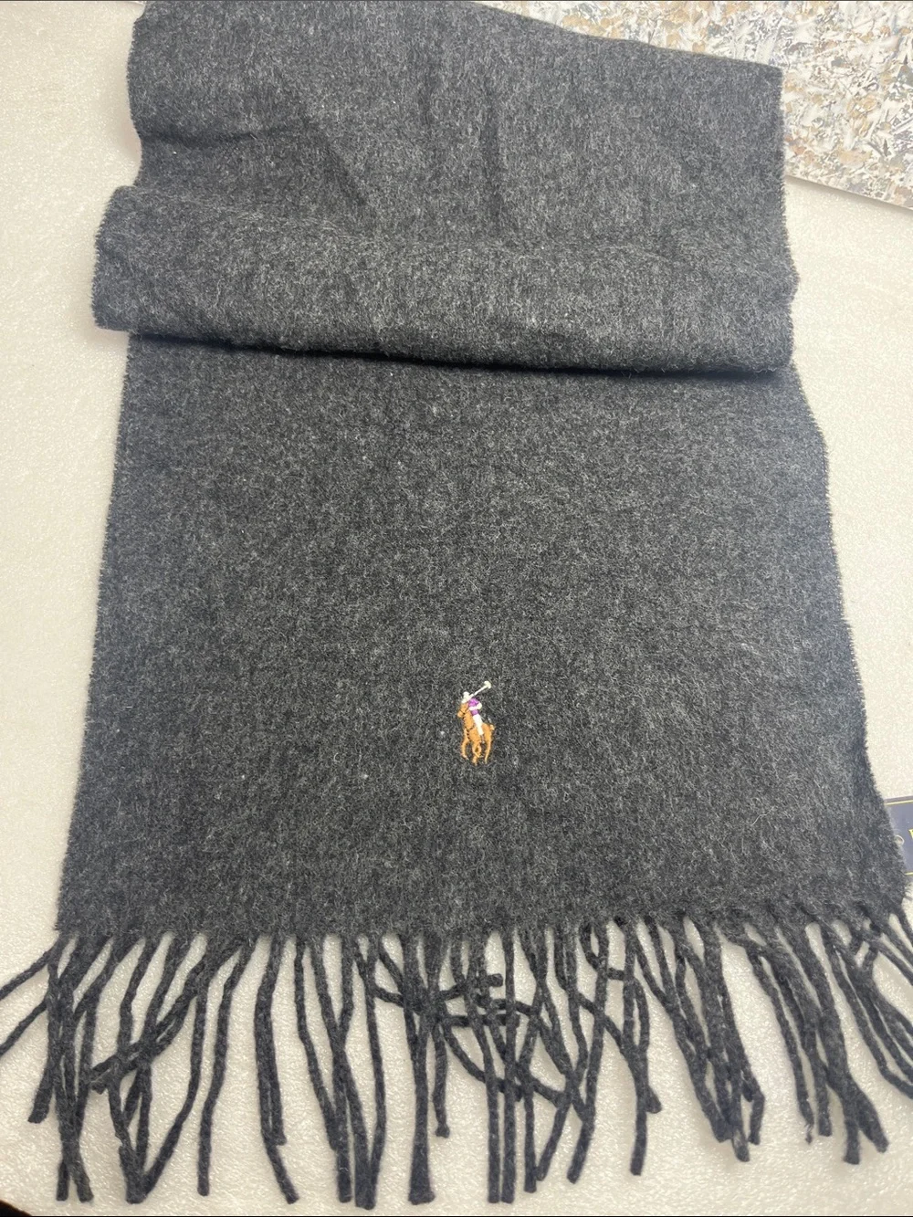 Polo Ralph Lauren Lambswool Scarf NEW